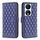 Per Honor X7b Diamond Lattice Portafoglio Flip Custodia in pelle per telefono (Blu) Per Honor X7b Diamond Lattice Portafoglio Flip Custodia in pelle per telefono (Blu)
