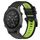 Per cinturino sportivo in silicone bicolore Garmin MARQ Commander da 22 mm (nero + verde lime) Per cinturino sportivo in silicone bicolore Garmin MARQ Commander da 22 mm (nero + verde lime)