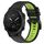 Per cinturino per orologio sportivo in silicone bicolore Garmin MARQ Golfer da 22 mm (nero + verde lime) Per cinturino per orologio sportivo in silicone bicolore Garmin MARQ Golfer da 22 mm (nero + verde lime)