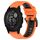 Per cinturino sportivo in silicone bicolore Garmin Descent G1 Solar da 22 mm (arancione + nero) Per cinturino sportivo in silicone bicolore Garmin Descent G1 Solar da 22 mm (arancione + nero)