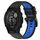 Per cinturino sportivo in silicone bicolore Garmin Descent G1 Solar da 22 mm (nero + blu) Per cinturino sportivo in silicone bicolore Garmin Descent G1 Solar da 22 mm (nero + blu)