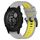 Per cinturino sportivo in silicone bicolore Garmin Descent G1 Solar da 22 mm (grigio + giallo) Per cinturino sportivo in silicone bicolore Garmin Descent G1 Solar da 22 mm (grigio + giallo)