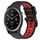 Per cinturino sportivo in silicone bicolore Garmin Quatix 7 Pro da 22 mm (nero + rosso) Per cinturino sportivo in silicone bicolore Garmin Quatix 7 Pro da 22 mm (nero + rosso)