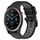 Per cinturino sportivo in silicone bicolore Garmin Quatix 7 Pro da 22 mm (nero + grigio) Per cinturino sportivo in silicone bicolore Garmin Quatix 7 Pro da 22 mm (nero + grigio)