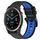 Per cinturino sportivo in silicone bicolore Garmin Quatix 7 Pro da 22 mm (nero + blu) Per cinturino sportivo in silicone bicolore Garmin Quatix 7 Pro da 22 mm (nero + blu)