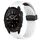 Per cinturino in silicone con foro per fibbia pieghevole Garmin Descent Mk3i 43mm 20mm (bianco) Per cinturino in silicone con foro per fibbia pieghevole Garmin Descent Mk3i 43mm 20mm (bianco)