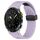 Per cinturino in silicone Garmin MARQ Athlete da 22 mm con foro per fibbia pieghevole (viola) Per cinturino in silicone Garmin MARQ Athlete da 22 mm con foro per fibbia pieghevole (viola)