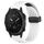 Per cinturino in silicone con foro per fibbia pieghevole Garmin MARQ Golfer da 22 mm (bianco) Per cinturino in silicone con foro per fibbia pieghevole Garmin MARQ Golfer da 22 mm (bianco)