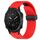 Per Garmin MARQ Golfer cinturino in silicone con foro per fibbia pieghevole da 22 mm (rosso) Per Garmin MARQ Golfer cinturino in silicone con foro per fibbia pieghevole da 22 mm (rosso)