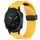 Per cinturino in silicone con foro per fibbia pieghevole Garmin MARQ Golfer da 22 mm (giallo) Per cinturino in silicone con foro per fibbia pieghevole Garmin MARQ Golfer da 22 mm (giallo)
