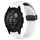 Per cinturino in silicone con foro per fibbia pieghevole Garmin Descent G1 Solar da 22 mm (bianco) Per cinturino in silicone con foro per fibbia pieghevole Garmin Descent G1 Solar da 22 mm (bianco)