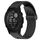 Per cinturino in silicone con foro per fibbia pieghevole Garmin Descent G1 Solar da 22 mm (nero)
