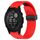 Per cinturino in silicone Garmin Descent G1 Solar da 22 mm con foro per fibbia pieghevole (rosso) Per cinturino in silicone Garmin Descent G1 Solar da 22 mm con foro per fibbia pieghevole (rosso)