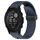 Per cinturino in silicone con foro per fibbia pieghevole Garmin Descent G1 Solar da 22 mm (blu notte) Per cinturino in silicone con foro per fibbia pieghevole Garmin Descent G1 Solar da 22 mm (blu notte)