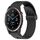 Per cinturino in silicone Garmin Quatix 7 Pro da 22 mm con foro per fibbia pieghevole (nero) Per cinturino in silicone Garmin Quatix 7 Pro da 22 mm con foro per fibbia pieghevole (nero)