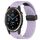 Per cinturino in silicone con foro per fibbia pieghevole Garmin Quatix 7 Pro da 22 mm (viola) Per cinturino in silicone con foro per fibbia pieghevole Garmin Quatix 7 Pro da 22 mm (viola)