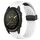Per Garmin Tactix 7 AMOLED cinturino in silicone con foro per fibbia pieghevole da 26 mm (bianco) Per Garmin Tactix 7 AMOLED cinturino in silicone con foro per fibbia pieghevole da 26 mm (bianco)