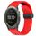 Per cinturino in silicone Garmin Enduro da 26 mm con foro per fibbia pieghevole (rosso) Per cinturino in silicone Garmin Enduro da 26 mm con foro per fibbia pieghevole (rosso)