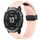 Per cinturino in silicone Garmin Fenix 6X Pro da 26 mm con foro per fibbia pieghevole (rosa) Per cinturino in silicone Garmin Fenix 6X Pro da 26 mm con foro per fibbia pieghevole (rosa)