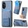 Per Honor 50 SE Custodia per telefono con supporto pieghevole in fibra di carbonio (blu) Per Honor 50 SE Custodia per telefono con supporto pieghevole in fibra di carbonio (blu)