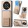 Custodia pieghevole per telefono con supporto pieghevole per Honor X30/X9 5G/Magic4 Lite (cachi) Custodia pieghevole per telefono con supporto pieghevole per Honor X30/X9 5G/Magic4 Lite (cachi)