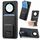 Per Honor X40 Custodia per telefono con supporto pieghevole per carta in fibra di carbonio (nera) Per Honor X40 Custodia per telefono con supporto pieghevole per carta in fibra di carbonio (nera)