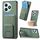 Per Honor X50i+ Custodia per telefono con supporto pieghevole per carta in fibra di carbonio (verde) Per Honor X50i+ Custodia per telefono con supporto pieghevole per carta in fibra di carbonio (verde)