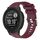 Per cinturino per orologio sportivo in silicone solare tinta unita Garmin Instinct 2 (Borgogna) Per cinturino per orologio sportivo in silicone solare tinta unita Garmin Instinct 2 (Borgogna)