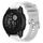Per Garmin Descent G1 Solar Letel cinturino sportivo in silicone tinta unita (bianco)