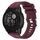 Per Garmin Descent G1 Solar Letel cinturino sportivo in silicone tinta unita (Borgogna) Per Garmin Descent G1 Solar Letel cinturino sportivo in silicone tinta unita (Borgogna)