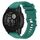 Per Garmin Descent G1 Solar Letel cinturino sportivo in silicone tinta unita (verde) Per Garmin Descent G1 Solar Letel cinturino sportivo in silicone tinta unita (verde)