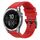 Per Garmin Fenix 7 Pro cinturino per orologio a sgancio rapido in silicone con fibbia nera tinta unita (rosso) Per Garmin Fenix 7 Pro cinturino per orologio a sgancio rapido in silicone con fibbia nera tinta unita (rosso)