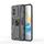 Custodia per telefono TPU ibrida per PC Honor 100 Supersonic Armor (nera)