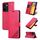 Per vivo Y100i 5G AZNS Custodia per cellulare in pelle con texture in pelle di pecora (rossa) Per vivo Y100i 5G AZNS Custodia per cellulare in pelle con texture in pelle di pecora (rossa)