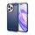 Custodia per telefono in TPU in fibra di carbonio con texture spazzolata per Honor X50i+ (blu) Custodia per telefono in TPU in fibra di carbonio con texture spazzolata per Honor X50i+ (blu)
