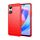 Custodia per telefono in TPU in fibra di carbonio con texture spazzolata per Honor Play 40 (rossa) Custodia per telefono in TPU in fibra di carbonio con texture spazzolata per Honor Play 40 (rossa)