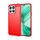Custodia per telefono in TPU in fibra di carbonio con texture spazzolata per Honor X8b (rossa) Custodia per telefono in TPU in fibra di carbonio con texture spazzolata per Honor X8b (rossa)