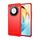 Custodia per telefono in TPU in fibra di carbonio con texture spazzolata per Honor Magic6 Lite 5G (rossa)