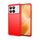 Per Xiaomi Redmi K70E Custodia per telefono in TPU in fibra di carbonio con texture spazzolata (rossa) Per Xiaomi Redmi K70E Custodia per telefono in TPU in fibra di carbonio con texture spazzolata (rossa)