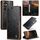 Per Samsung Galaxy S24 5G CaseMe-003 PU + PC Custodia in pelle stile business Crazy Horse Texture (caffè) Per Samsung Galaxy S24 5G CaseMe-003 PU + PC Custodia in pelle stile business Crazy Horse Texture (caffè)
