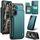 Per Samsung Galaxy S24+ 5G CaseMe C22 PC+TPU Custodia antifurto in pelle stile business RFID (blu verde) Per Samsung Galaxy S24+ 5G CaseMe C22 PC+TPU Custodia antifurto in pelle stile business RFID (blu verde)