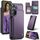 Per Samsung Galaxy S24+ 5G CaseMe C22 PC+TPU Custodia antifurto in pelle stile business RFID (viola) Per Samsung Galaxy S24+ 5G CaseMe C22 PC+TPU Custodia antifurto in pelle stile business RFID (viola)