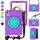 Per Samsung Galaxy Tab A9+ 10.95 X210 Custodia tablet antiurto per PC ibrido EVA con telaio (viola) Per Samsung Galaxy Tab A9+ 10.95 X210 Custodia tablet antiurto per PC ibrido EVA con telaio (viola)