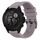 Per cinturino per orologio Garmin Descent G1 / G1 Solar tinta unita nero con fibbia in silicone a sgancio rapido (viola) Per cinturino per orologio Garmin Descent G1 / G1 Solar tinta unita nero con fibbia in silicone a sgancio rapido (viola)