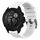 Per Garmin Descent G1 / G1 Solar tinta unita cinturino nero con fibbia in silicone a sgancio rapido (bianco) Per Garmin Descent G1 / G1 Solar tinta unita cinturino nero con fibbia in silicone a sgancio rapido (bianco)