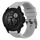 Per Garmin Descent G1 / G1 Solar tinta unita cinturino in silicone con fibbia nera a sgancio rapido (grigio) Per Garmin Descent G1 / G1 Solar tinta unita cinturino in silicone con fibbia nera a sgancio rapido (grigio)