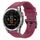 Per Garmin Epix Gen2 / Epix Pro Gen2 cinturino per orologio a sgancio rapido in silicone tinta unita con fibbia nera da 47 mm (vino rosso) Per Garmin Epix Gen2 / Epix Pro Gen2 cinturino per orologio a sgancio rapido in silicone tinta unita con fibbia nera da 47 mm (vino rosso)