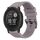 Per cinturino per orologio Garmin Instinct 2 / Instinct tinta unita nero con fibbia in silicone a sgancio rapido (viola) Per cinturino per orologio Garmin Instinct 2 / Instinct tinta unita nero con fibbia in silicone a sgancio rapido (viola)