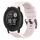 Per cinturino per orologio Garmin Instinct 2 / Instinct tinta unita nero con fibbia in silicone a sgancio rapido (rosa) Per cinturino per orologio Garmin Instinct 2 / Instinct tinta unita nero con fibbia in silicone a sgancio rapido (rosa)