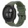 Per cinturino per orologio Garmin Instinct 2 / Instinct tinta unita nero con fibbia in silicone a sgancio rapido (verde scuro) Per cinturino per orologio Garmin Instinct 2 / Instinct tinta unita nero con fibbia in silicone a sgancio rapido (verde scuro)